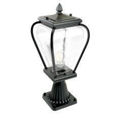 Светильник садово-парковый 60W Е27 черный PL744 столб 0,48м