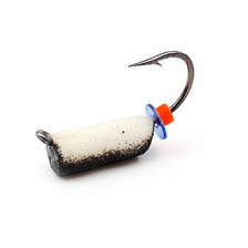 Мормышка вольфрамовая Wormix37 Столбик с фосфором черный d-1,5 0,2гр (373)