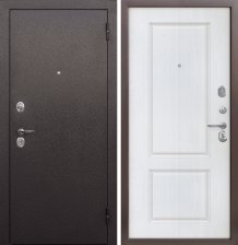 Дверь Тайга Металл/клен белый 960х2050 Правая (9см)