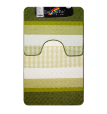 Коврики для ванной комнаты CАНАКС Starloop (2шт) 55х90см 55х45см зеленый 00824