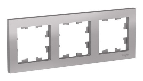 Рамка 3-м Atlas Design ATN000303 алюминий