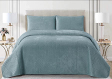 Покрывало полиэстер Velluto 004-VEL 230х250 2 наволочки 50х70 Cleo