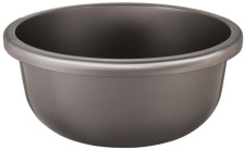 Таз 6,5л пластмассовый SC100110003 антрацит