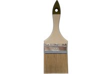 Кисть плоская Микс стандарт, 75мм, деревянная ручка TOOLBERG  0101414/0111215
