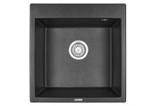 Мойка 505х510 искусственный камень черный GR-5102