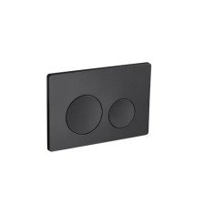 Кнопка смыва Eva Gold 03Р пластик, круг, черная, для инсталляции Eva Gold 500Р