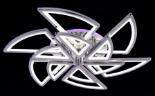 Люстра СТ МС-LI8496C/6+6B CR (RGB) 171W D775 H120мм 3000-4000K 