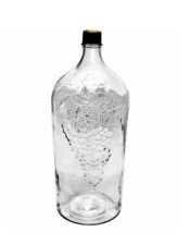 Бутыль 2,0 л Винная виноград с крышкой 82-034-ГВ32