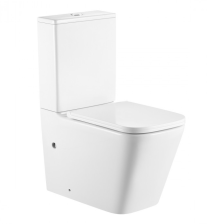 Унитаз Компакт AZARIO TERRA белый, микролифт, Торнадо AZ-6003А (610х355х835)