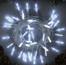 Гирлянда "НИТЬ" 5м с насадками "Хрусталик" Н С LED-50-220V 8р МУЛЬТИ 3590716