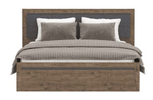 Кровать "Када" S404-LOZ 160x200, ПМ, МЭ, Дуб April 