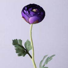 Цветок искуственный Ранункулюс 49см 287-506