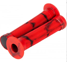 Грипсы STG 150мм черно-красные
