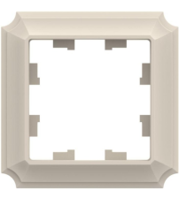 Рамка 1-м Atlas Design ANTIQUE ATN100201 бежевый