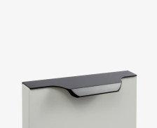 Ручка торцевая RT111BL 150мм черный матовый