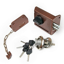 Замок накладной Просам 86500-ЗНД-1А-К (П/М) (002)