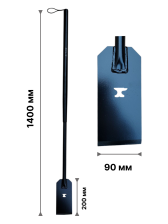 Ледоруб ARRIVA ICE 90мм 21104