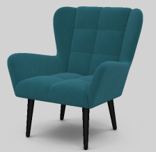 Кресло для отдыха Комфорт-9 Catania Menthol (кат3)