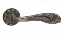Ручка дверная "Фабриано" бронза античная матовая ДЕКОР
