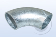 Отвод крутоизогнутый оцинкованный ДУ-76