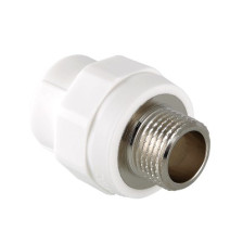Муфта полипропиленовая разъёмная D32-3/4 наружная резьба Vekplast