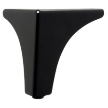 Опора металлическая регулируемая Флоренс 150мм черный мат