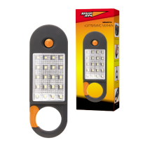 Фонарь ЯРКИЙ ЛУЧ "OPTIMUS-mini" светодиодный 0.5W+20SMD, карабин, магнит, на 3xAAA
