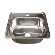 Мойка накладная 50х50 (0,8) h=180 Mixline