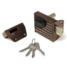 Замок накладной Зенит-ЗН-1-2.1 (медь) (014)