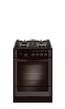 Плита газовая Гефест 6500-03 0045 (60x60x85см)(цвет:коричневый, варочная поверхность:стекло)