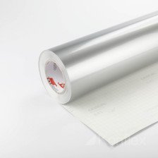 Пленка Oracal самоклеющаяся 641-90G серебристо-серый (1м)