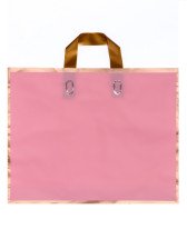 Пакет с петлевой ручкой розовый 40х31х8см 80мкм однотонный 10790744 