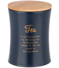 Банка для сыпучих продуктов 1100 мл Чай Agness Navy Style 11х14 см 790-194