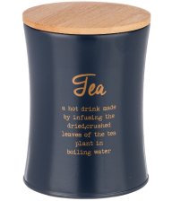 Банка для сыпучих продуктов 1100 мл Чай Agness Navy Style 11х14 см 790-194
