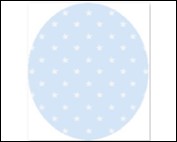 Ковер Color дизайн L166A 0,8х0,8м blue-white