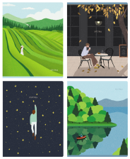 Тетрадь 60 л линия BG Слушай себя