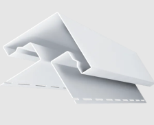 Угол наружный прямой белый 3м ЯФасад Grand Line 