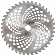 Нож Хопер XF49003-I 255х25,4х40T с победитовыми зубьями