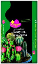 Грунт для Кактусов и суккулентов 3л Цветочный рай БХЗ