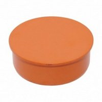 Заглушка ПВХ D400мм