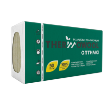 Минплита Изомин ThermoWool Оптима 1200х600х50 5,76м2 0,288м3 плотность 50кг/м3