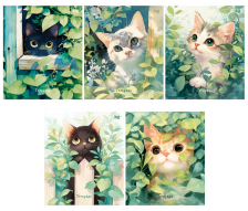 Тетрадь 48 л клетка BG Глазастики