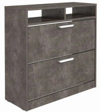 Тумба для обуви "Ривьера" тип 2 Ателье тёмный