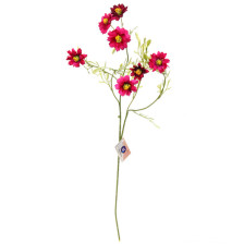 Цветы искусственные Космея 68 см бордовые