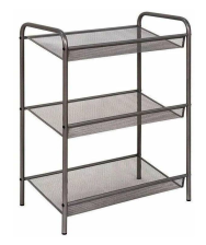 Подставка для обуви "Женева 13" 3 полки Графит