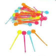 Пики декоративные Цветочки 35шт 437-075