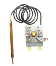 Термостат регулируемый TBR 16А, 40-77°С, 710мм, капиллярный, h 15мм, 250V, (М100311)