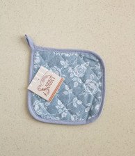 Прихватка 18х18 рогожка Sonnet Реверанс серый дым