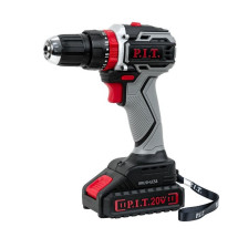 Шуруповерт PIT PSR18-D4 аккумуляторный  (20В, 40Нм, 2x1,5Ач, бесщеточный) 