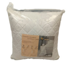 Подушка ДомВелл Лебяжий пух (чехол полиэстер 70) стеганый с молнией пакет 68х68